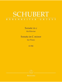 Schubert, Franz Sonata for Piano in C minor D 958