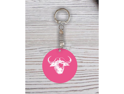 Брелок символика "Быка" с гравировкой №21