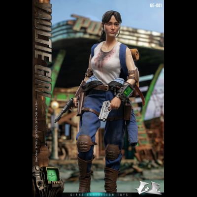 Люси Маклин, выходец из Убежища 33 (сериал Fallout) - Коллекционная фигурка 1/6 Vaultie Girl (GE-001) - Giant exhibition toys