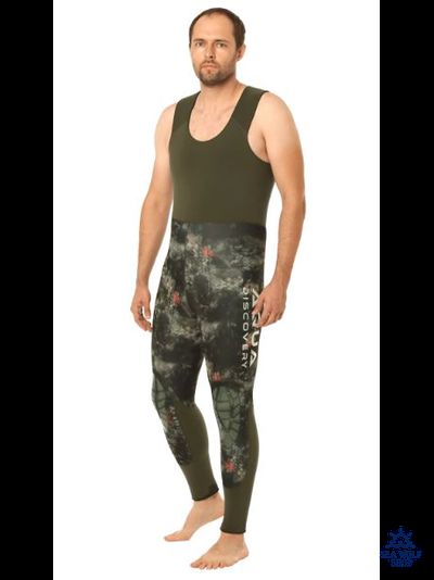 Гидрокостюм неопрен 9мм AquaDiscovery «Атаман V2» CAMO р.56