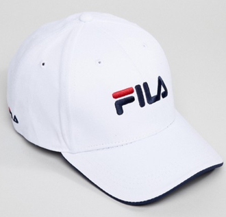 Бейсболка Fila белая