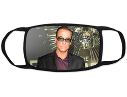 Тканевая защитная маска на лицо Jean-Claude Van Damme, Жан-Клод Ван Дамм №12