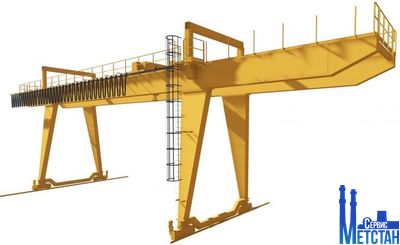 Кран козловой двухбалочный