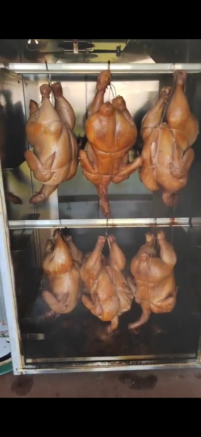 Курица копченая на щепе ольхи | Ферма СытникЪ