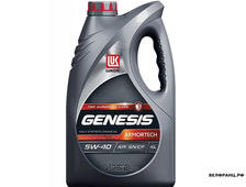 Лукойл GENESIS ARMORTECH 5W40 4L мотор. синт. A3/B4, SN