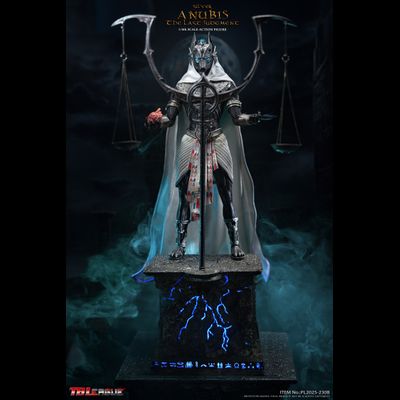 ПРЕДЗАКАЗ - Египетский бог Анубис в серебряном - Коллекционная ФИГУРКА 1/6 Last Judgment ANUBIS Silver (PL2025-230B) - TBLeague ?ЦЕНА: 33900 РУБ.?