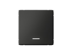 Systeme Electric ArtGallery Базальт Выключатель одноклавишный с подсветкой, сх.1а, 10АХ, механизм GAL001413