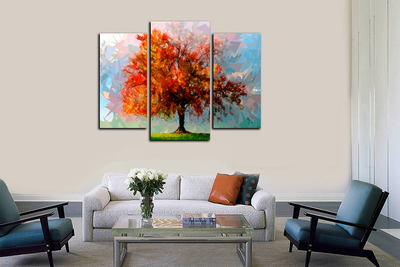 Модульная картина "Дерево многогранности"