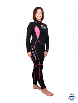 Гидрокостюм неопрен 3мм Scorpena Miami-2  женск. р.XS-36/38