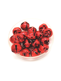 Бубенчик 8 мм звонкий, красный