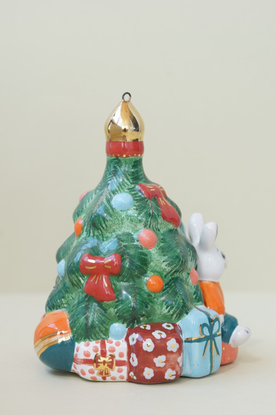 Елка с зайчиком