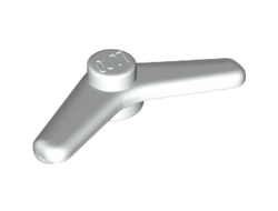 Minifigure, Utensil Boomerang, White (25892 / 6211335)