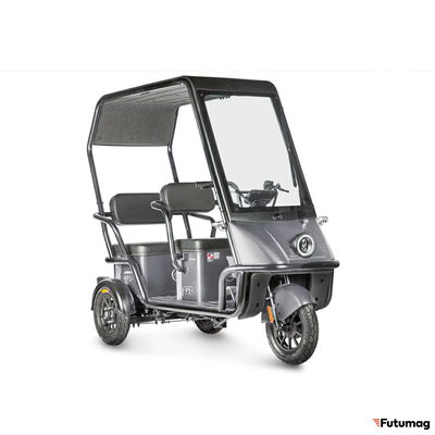 Электротрицикл Wanshida NIPLA 500 60V 1000Вт серый