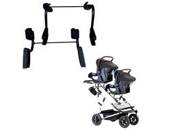 Комплект из 2-х адаптеров Mountain Buggy Duet Double для двух автокресел Maxi-Cosi