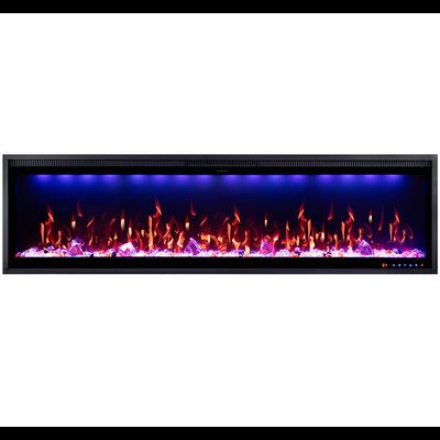 Линейный электроочаг Mercury 60 LED RF