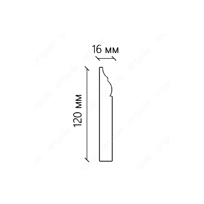 Плинтус SPL10