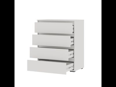 Хелен КМ 02 Комод 4 ящика 800х958х465 белый