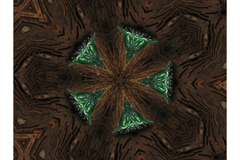 Мандала "Купол Лесного Храма" из коллекции сакральных рисунков на основе волшебных украшений Legenda Vincento.