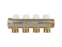 Коллектор STOUT распределительный 1", 4 отвода 3/4"ЕК (Арт. SMB 6851 013404)