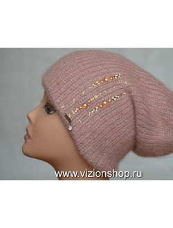 Vizio 36168 шапка розовая Италия фото