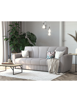 ДВУСПАЛЬНЫЙ КОМПАКТНЫЙ ПРУЖИННЫЙ ДИВАН-КРОВАТЬ ЭЛЬЗАС, МЕТАЛЛОСКЕЛЕТ С ПРОСТЫМ МЕХАНИЗМОМ НЕДОРОГО МОСКВА