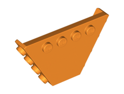 Vehicle, Tipper End Flat without Pins, Orange (30022 / 6092821)