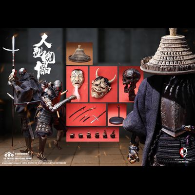 ПОСЛЕ ОБЗОРА - Механический самурай - Коллекционная ФИГУРКА 1/6 scale NIGHTMARE SERIES - HUMAN PUPPET (SOLID COPPER COLLECTOR'S EDITION) (NS020) - COOMODEL