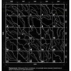 Панно гипсовое ARRAKIS артикул SPN24