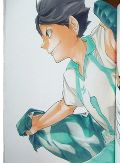 Оригинальный Арт Бук Haikyuu!! Color Illustration Shuu Haikara!! (Волейбол!!)