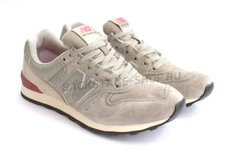 Кроссовки New Balance 996 Gray замшевые