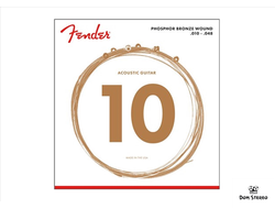 Фото струн FENDER STRINGS NEW ACOUSTIC 60XL, купить струны на сайте domstereo.ru