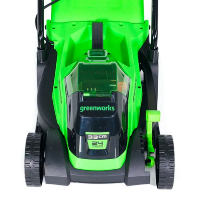 Аккумуляторная газонокосилка Greenworks GD24LM33