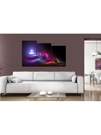 Модульная картина "Блики лучей"