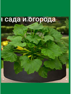 Клумба большая 220 л. Умная тканевая клумба Гроубэг