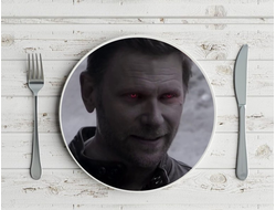 Тарелка Сверхъестественное/ Supernatural №6