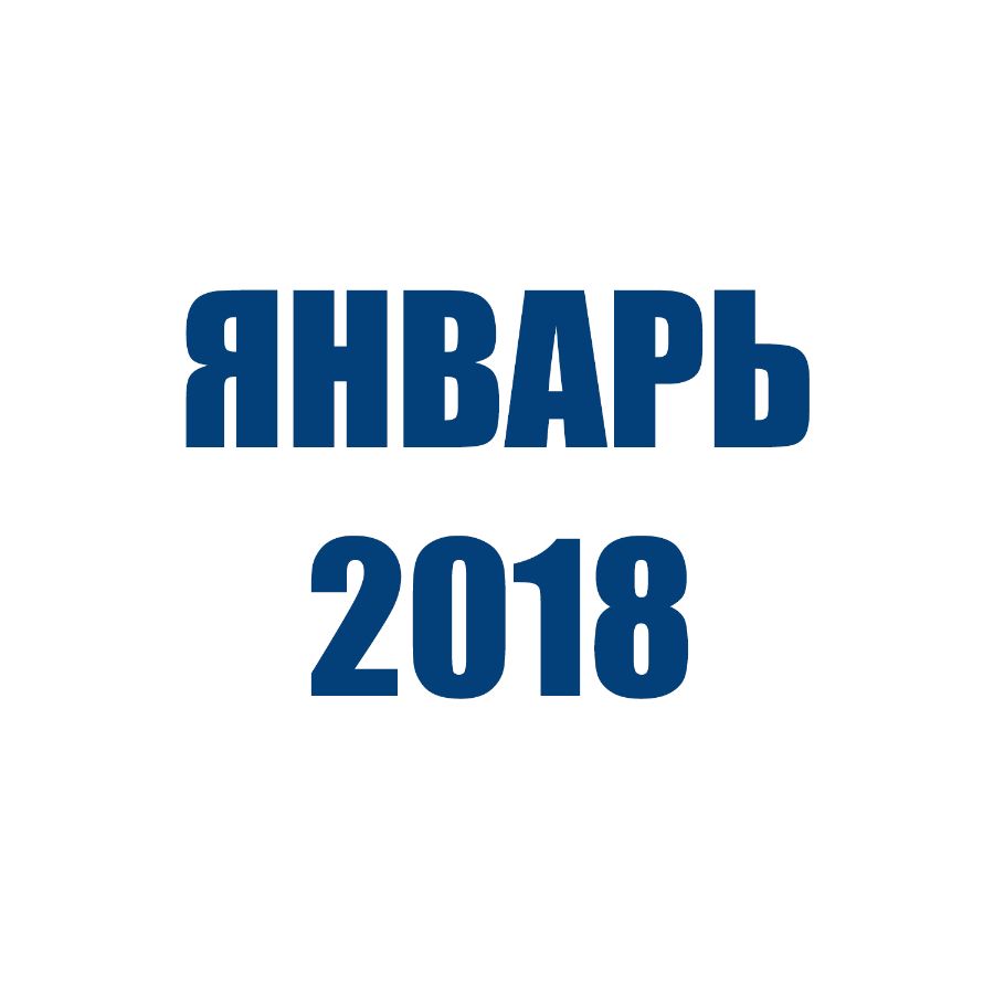 Отгрузки ТД Орион (Январь 2018)