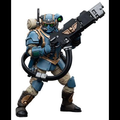 Имперская гвардия - Отпрыски Темпестус - 55-й полк Каппа-Орлов (Warhammer 40k) - КОЛЛЕКЦИОННАЯ ФИГУРКА 1/18 Astra Militarum Tempestus Scions Squad 55th Kappic Eagles Hot-shot Volley Gunner (JT5031) - JOYTOY