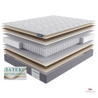Матрас MAGIC  Grassiflex    (высокий матрас  с  натуральным латексом)