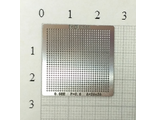 Трафарет BGA для реболлинга чипов универсальный, шаг 0.5мм., P=0.8, A=26x26