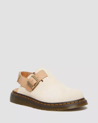 Dr Martens Jorge II Suede Leather Slingback Mules