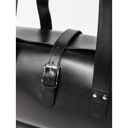 Кожаная дорожная сумка Gavardo Premium black (арт. 
4043-51)