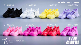 Женские кроссовки (сиреневые) 1/6 Street shoes (21XG73D) - VSTOYS