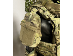 Защита плеч с баллистикой Бр1А свмпэ 25 слоев (Мох, мультикам)