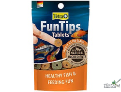 Tetra FunTips Tablets 20 таблеток - Клейкие таблетки корма для крепления к стеклу
