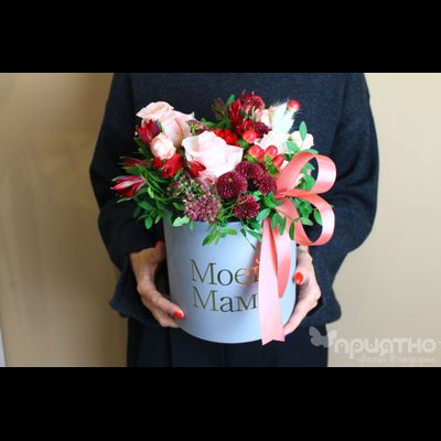 Цветочная композиция для мамы № 614