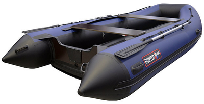 Моторная лодка Хантер 360 А синий/черный