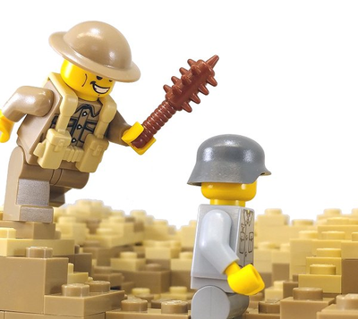 BrickArms WW1 Trench Mace "War Club"