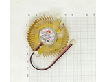 Вентилятор для видеокарты (4,8см) с разъемом 2 pin, расстоянием между 2-мя креплениями 60мм.