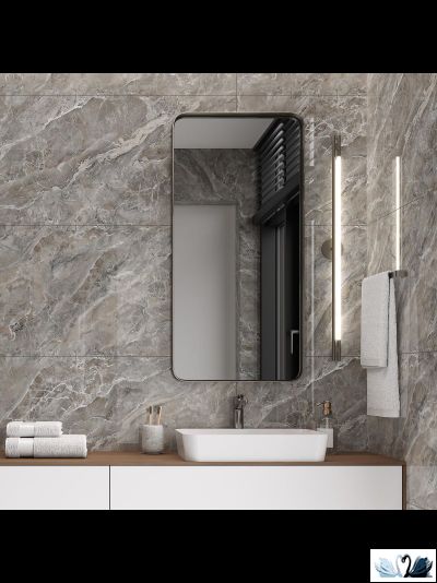 Керамогранит Italica Ocean Singular Graphite 60х120 см графитовый полированный