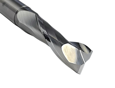 Фреза спиральная по алюминию 12x35/50 s12x106 Z2 HM стружка вверх